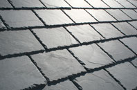 Ribby slate roof